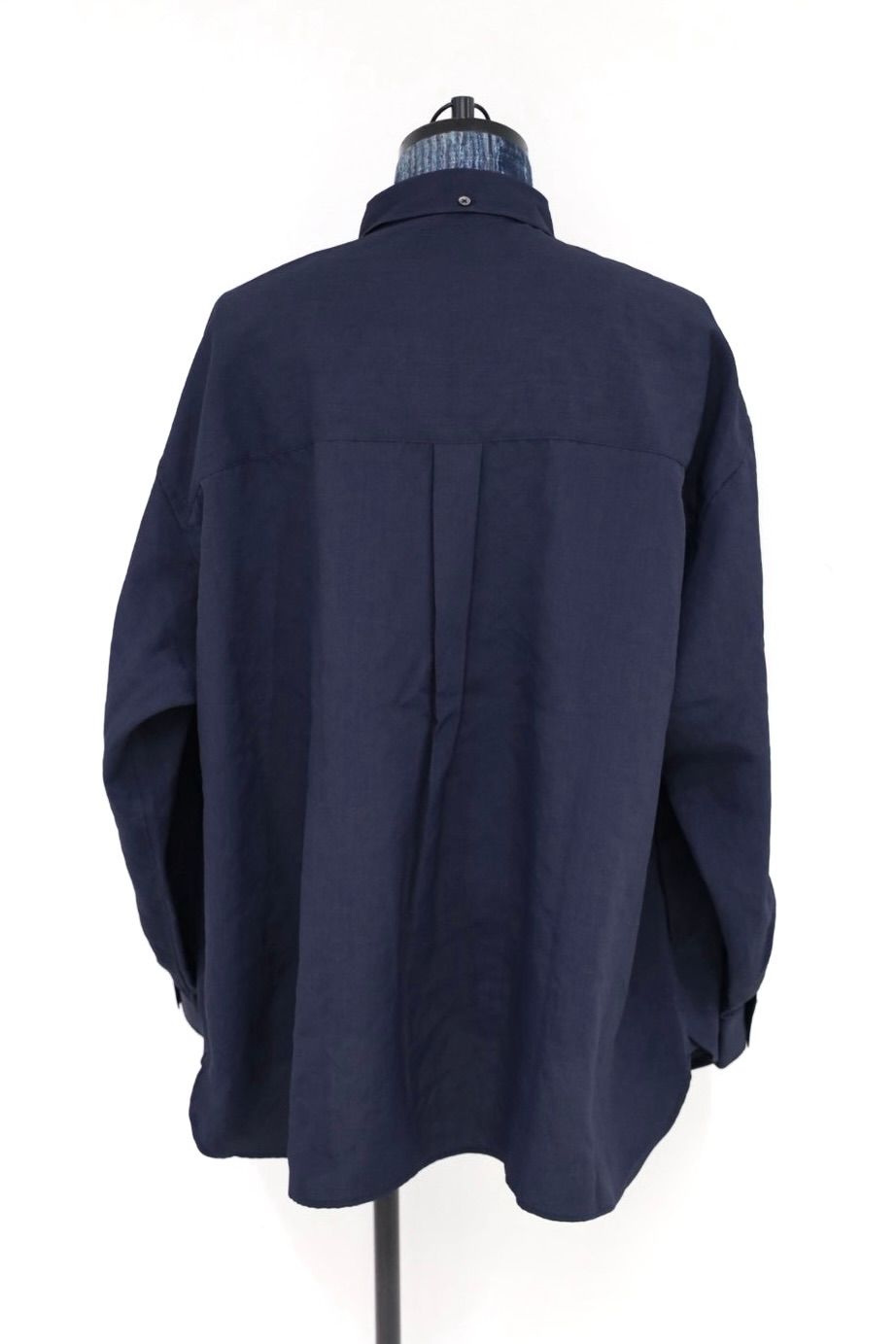 フレッシュサービス 26AW DRY WASHER POPLIN L/S B.D SHIRT(FSC263-50062)NAVY☆8月1日(土)発売！