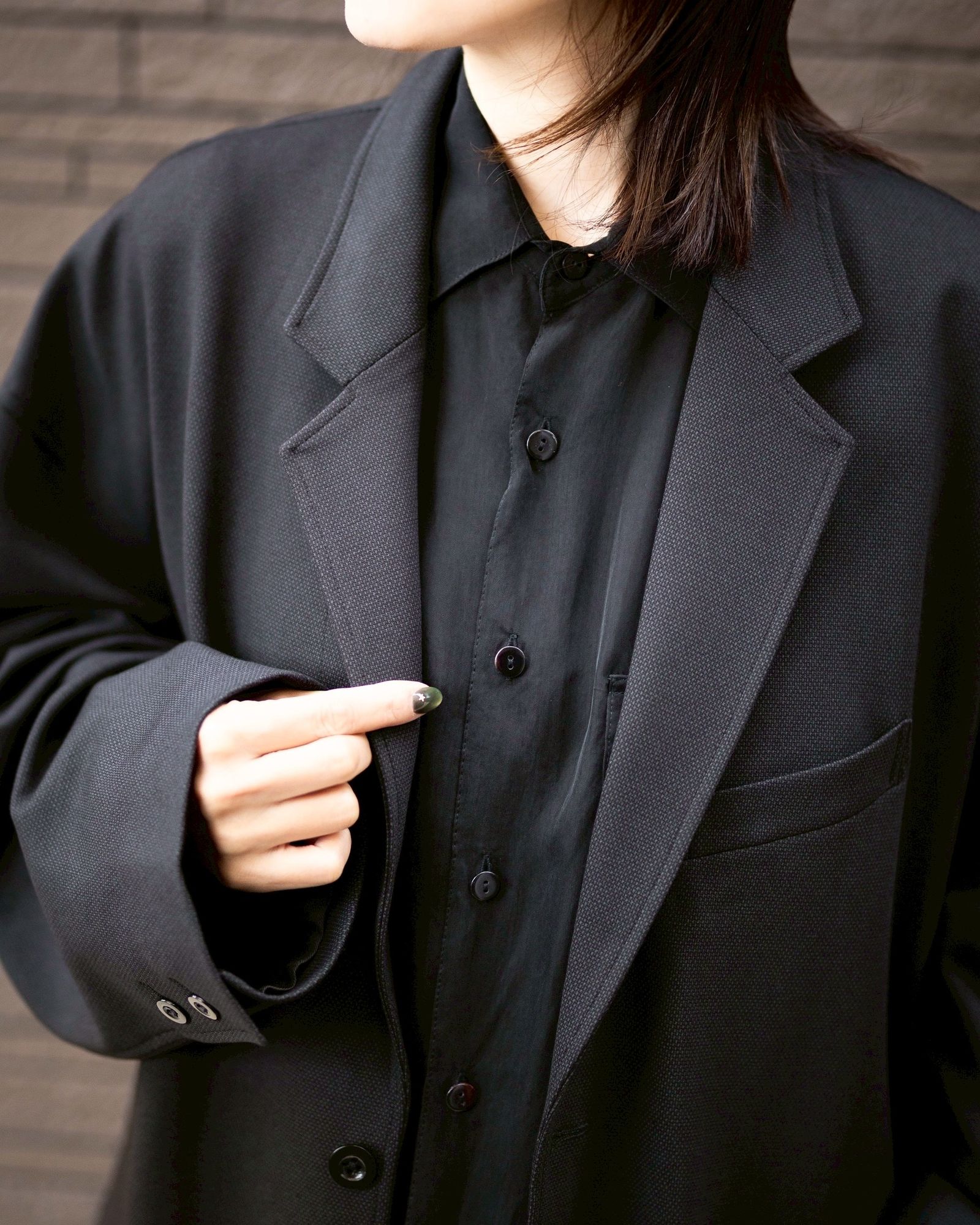 Graphpaper 新作SIDOGRAS Melange Ponte Jacket style.2025.11.29