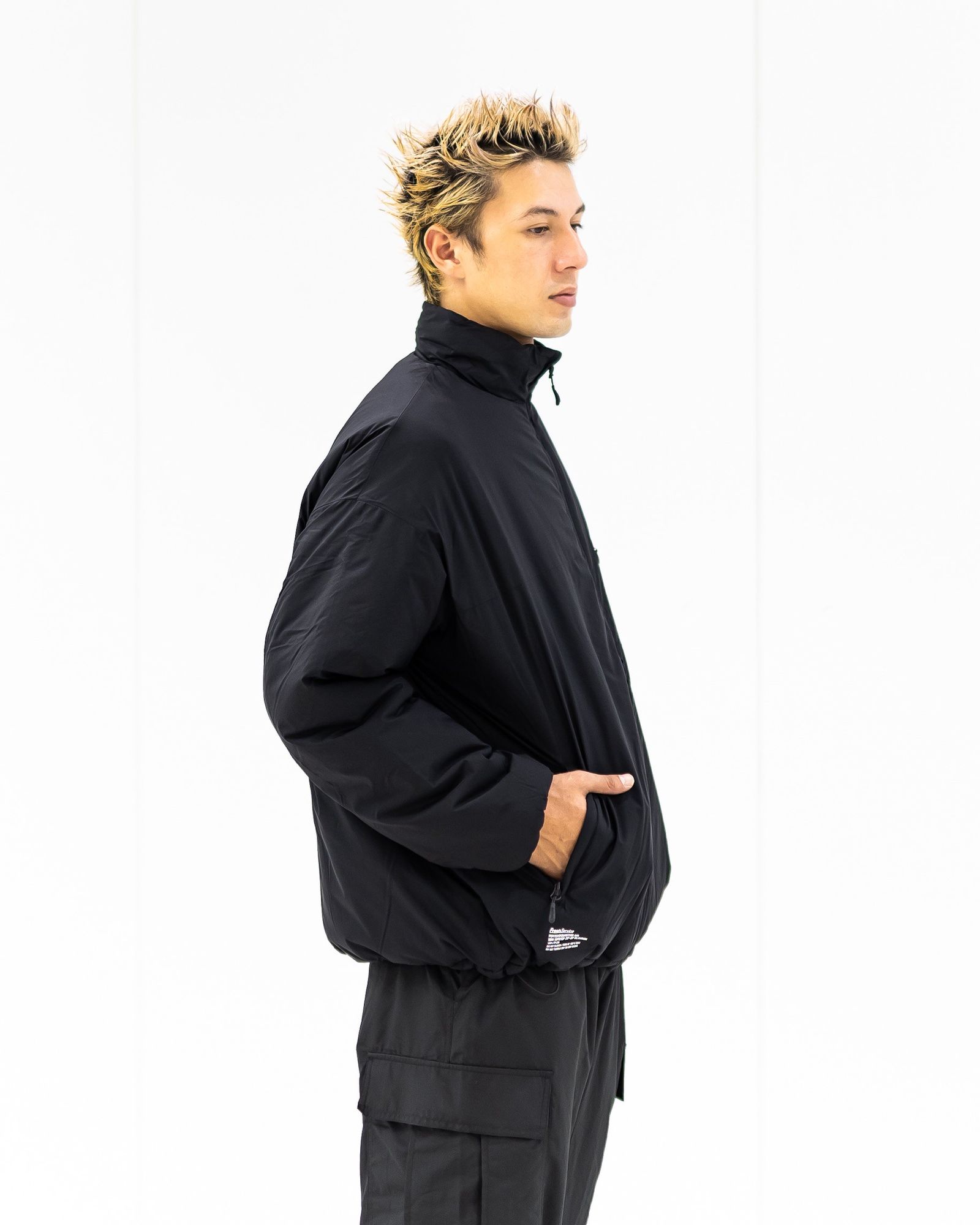 フレッシュサービス PERTEX® QUANTUM AIR MINI RIPSTOP ZIP-UP BLOUSON(FSC253-30195)BLACK★10月18日(土)発売！