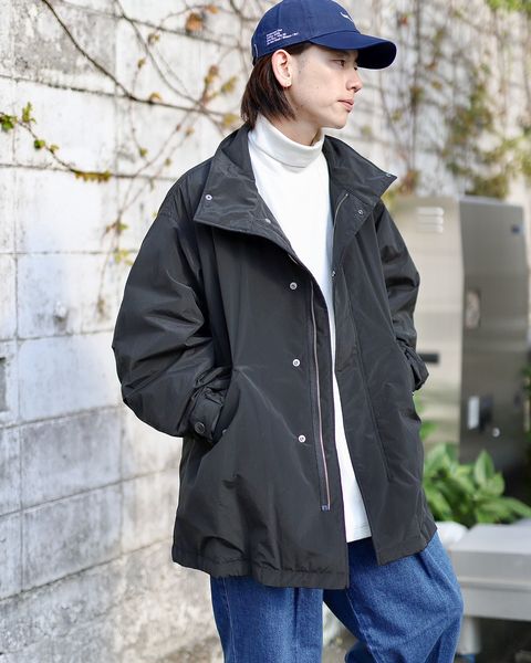 ATON エイトン 23AW TECHNO COTTON | RECYCLED WOOL PADDED SHORT MODSスタイル