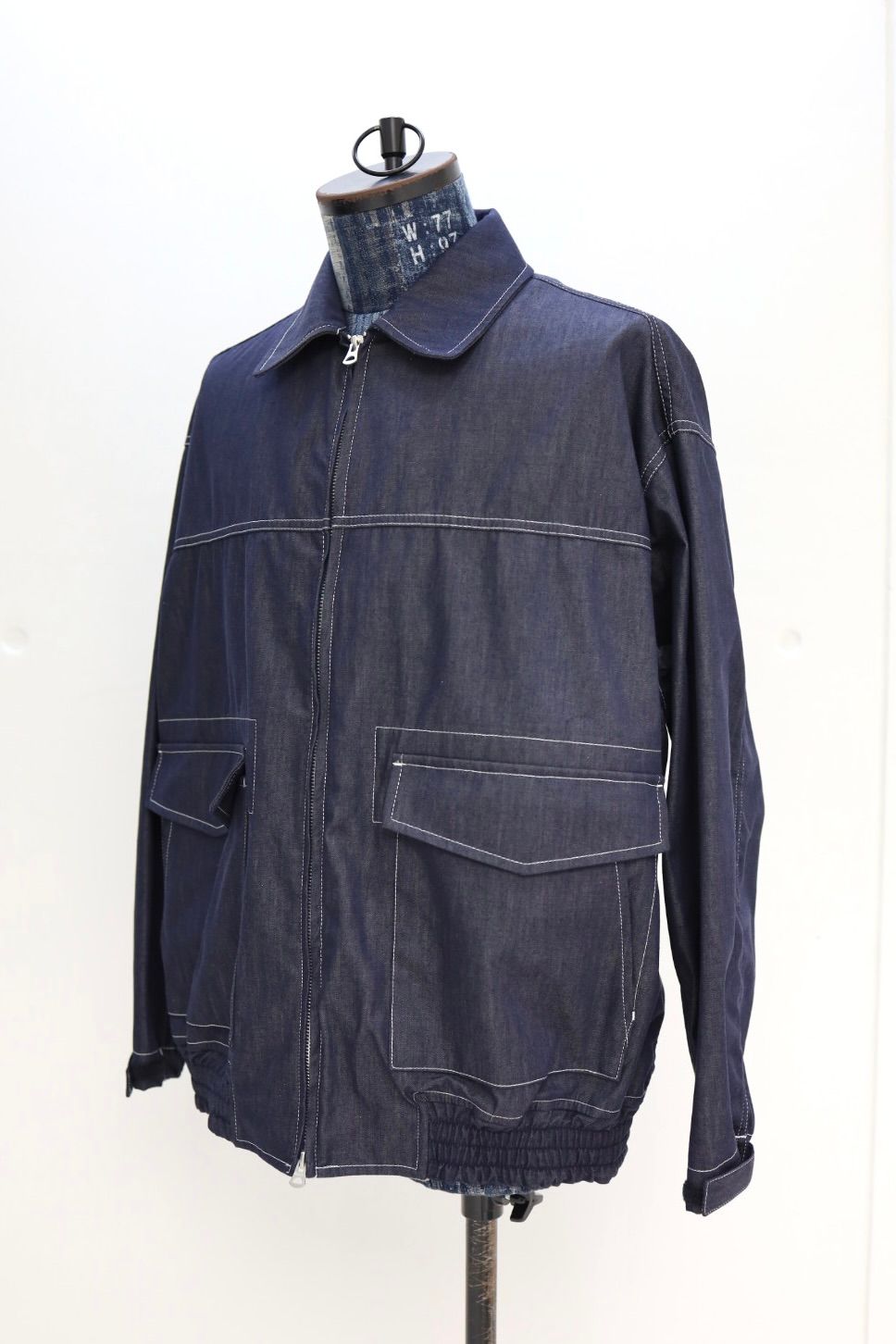 コムデギャルソンオム26SS 綿ライトオンスデニムジャケット(HQ-J010-051)BLACK☆2月6日(金)発売！