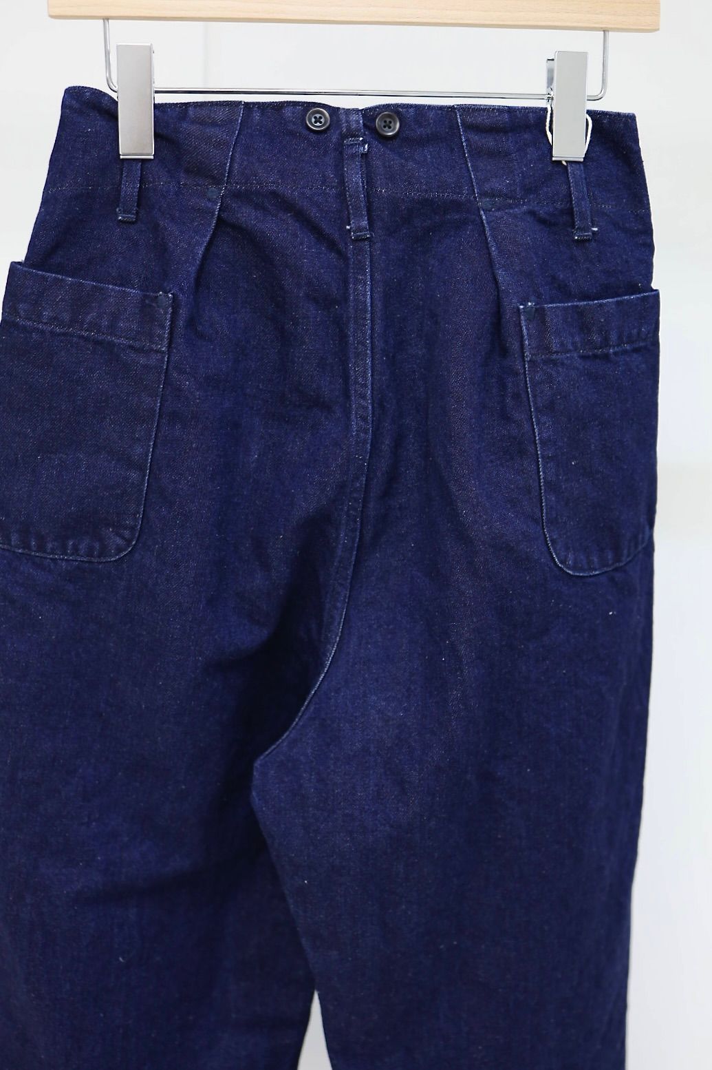 Gurank 26SS グランク コットンリネンデニムワークパンツ CL denim work pants (2620)INDIGO★新作発売！