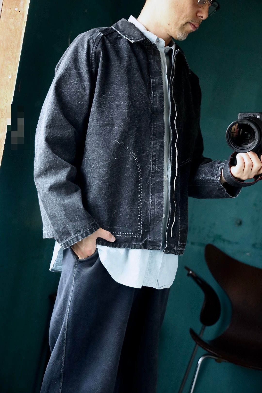 A.PRESSE - アプレッセ 2025 STYLE2 Vintage Hunting Jacket