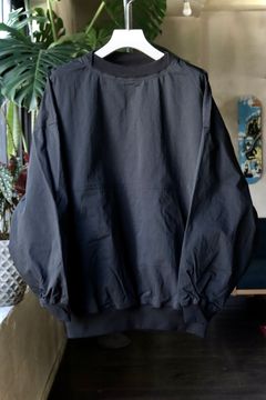 イズネス23AW シャカシャカプルオーバーシャツ SHAKA SHAKA PULLOVER SHIRTS(1003AWSH01W)BLACK☆9月7日(木)発売！