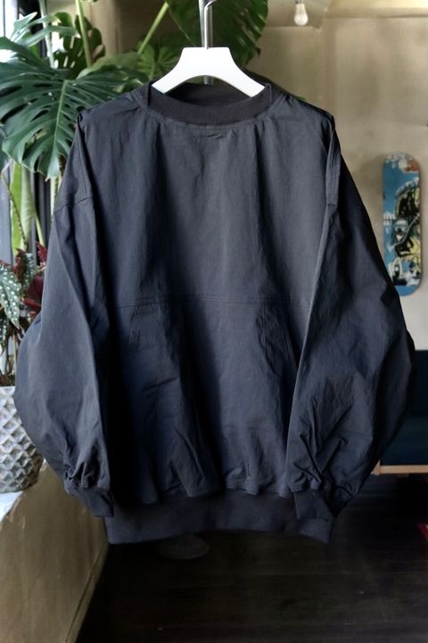 イズネス23AW シャカシャカプルオーバーシャツ SHAKA SHAKA PULLOVER SHIRTS(1003AWSH01W)BLACK☆9月7日(木)発売！