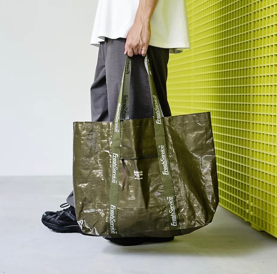 FreshService - フレッシュサービストート TARP LARGE TOTE(FSP241-90088B)KHAKI | mark