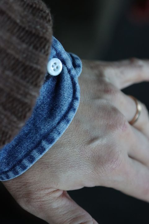A.PRESSE BD Denim Shirt(22SAP-02-03H)INDIGO style.