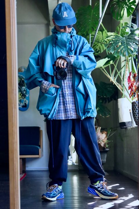 S.F.C 23FW 3LAYER JACKET"BLUE"スタイル