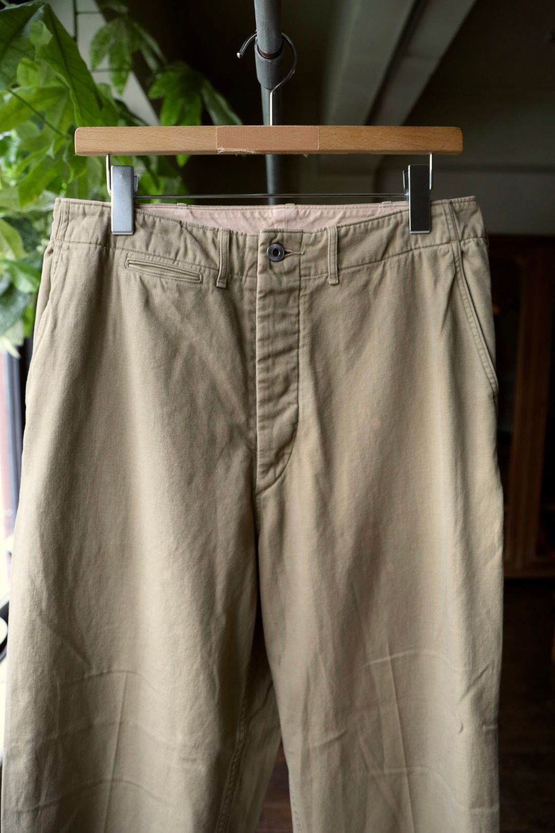 アプレッセ 2025 STYLE2 Vintage Chino Trousers(25AAP-04-29)BEIGE☆9月13日(土)発売！