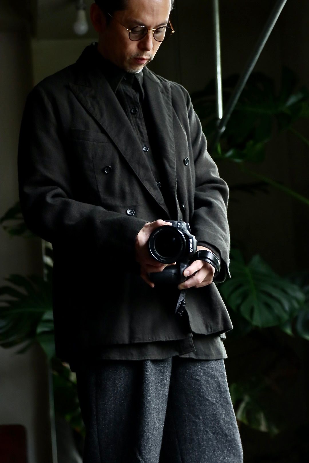 アプレッセ22FW Double Breasted Jacketスタイル.2022.9.26.