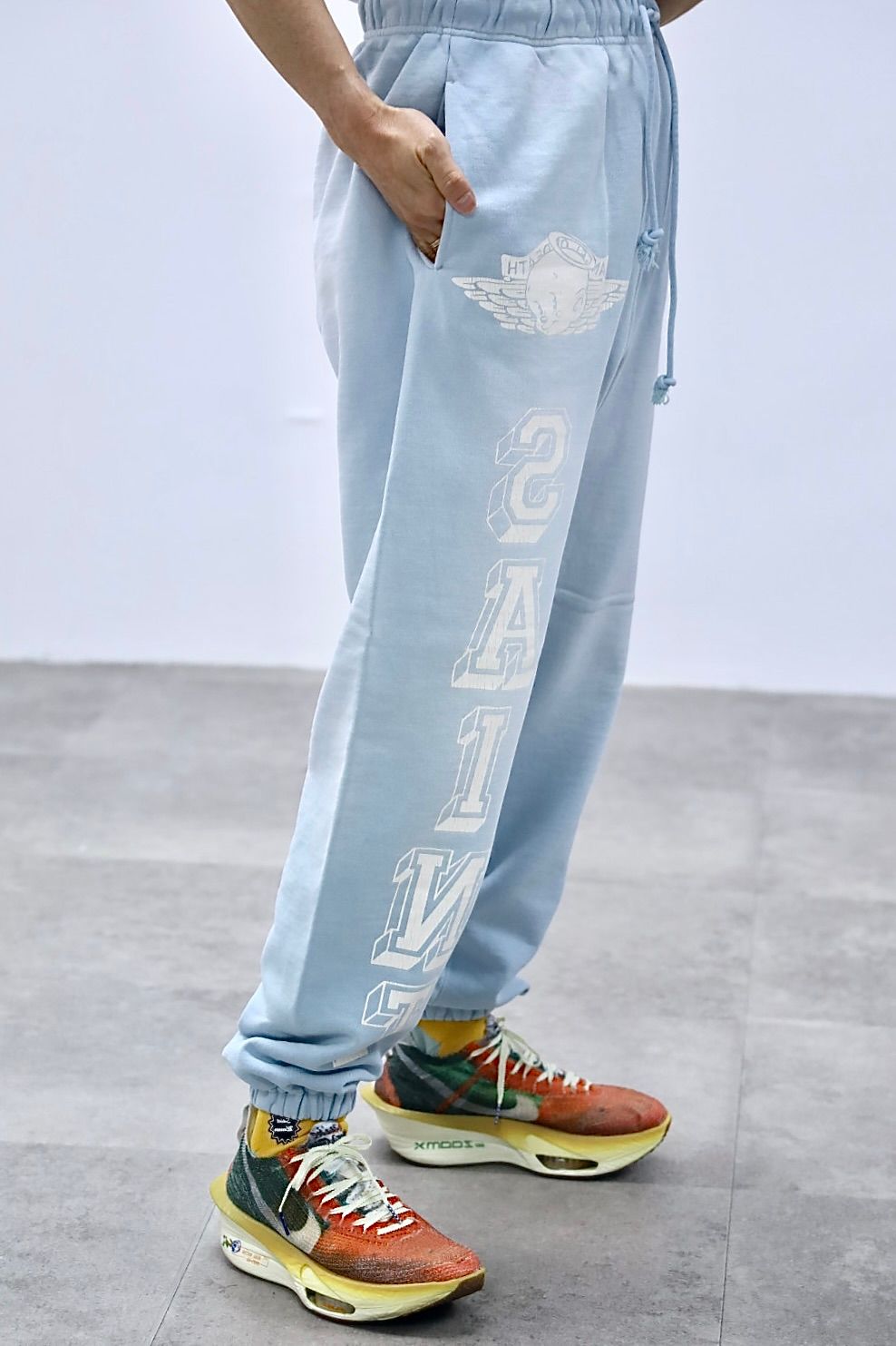 セントマイケル 26SS BABY MICHAEL SWT PANTS(SM-MK8-0000-064)SKY BLUE