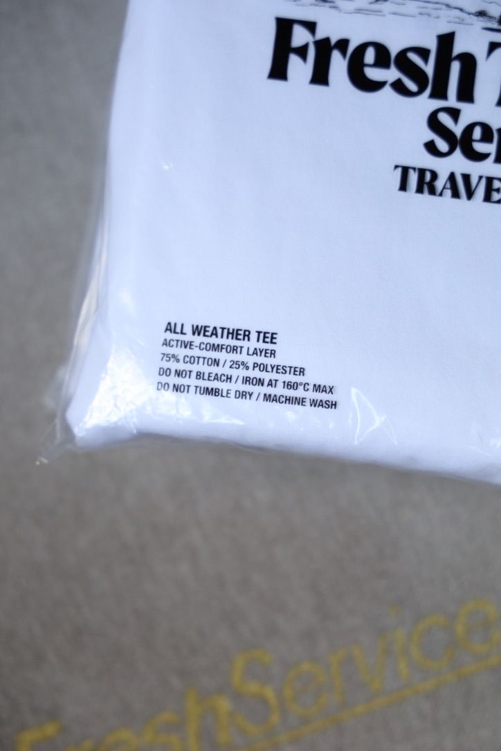 フレッシュサービス 2-PACK ALL WEATHER TEE(FSP253-70204B)WHITE★8月16日(土)発売！