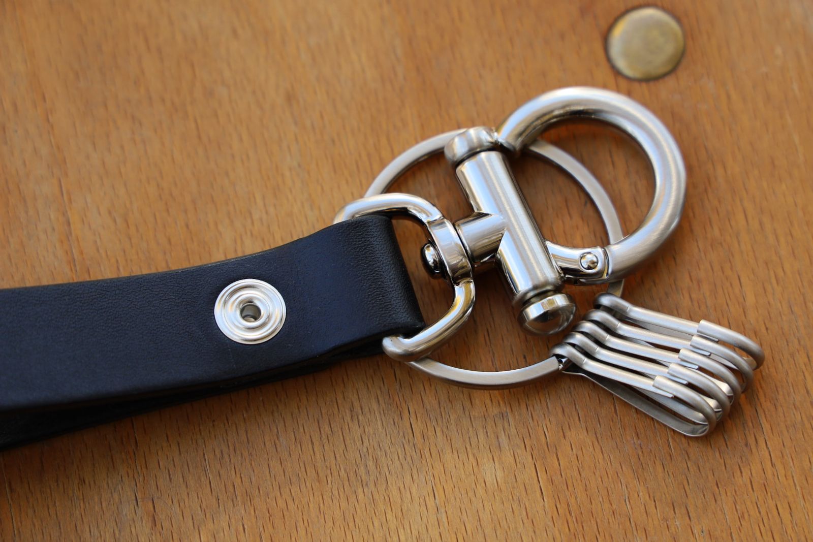 エンダースキーマ キーホルダー  key flock(qn-rc-kha)black☆12月6日(土)発売！