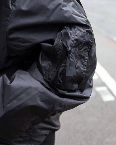 eYe JUNYA WATANABE MAN THE NORTH FACE コラボレーションボンバージャケット MARKスタイル