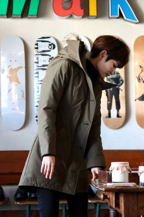 CANADA GOOSE ROSSCLAIR PARKA"MILITARY GREEN"style.2021.12.22.