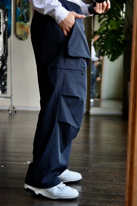 FreshService 23SS SOLOTEX TWILL FUNCTIONAL BLOUSON"NAVY"スタイル