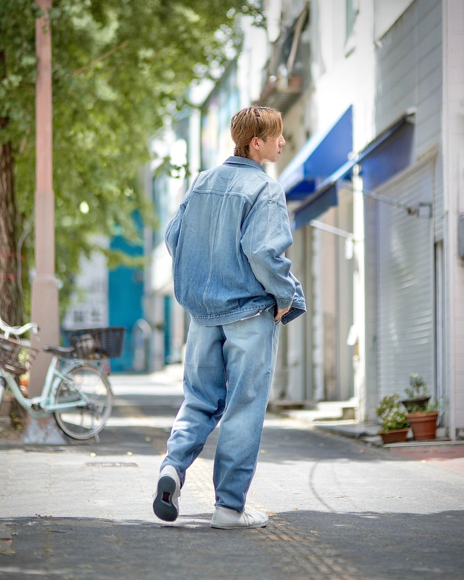Graphpaper Selvage Denim Jacket style 2024.7.27日発売