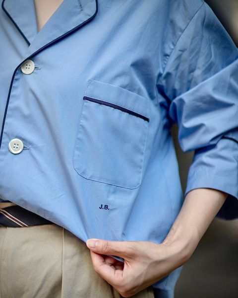 J.B. ATTIRE  Saint-Tropez pajama shirt style 2024.07.25