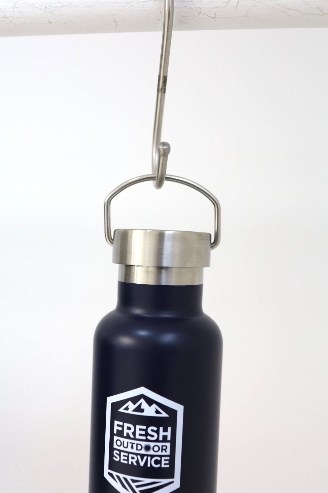 フレッシュサービス  METAL HANDLE THERMO BOTTLE(FSP262-99062)NAVY
