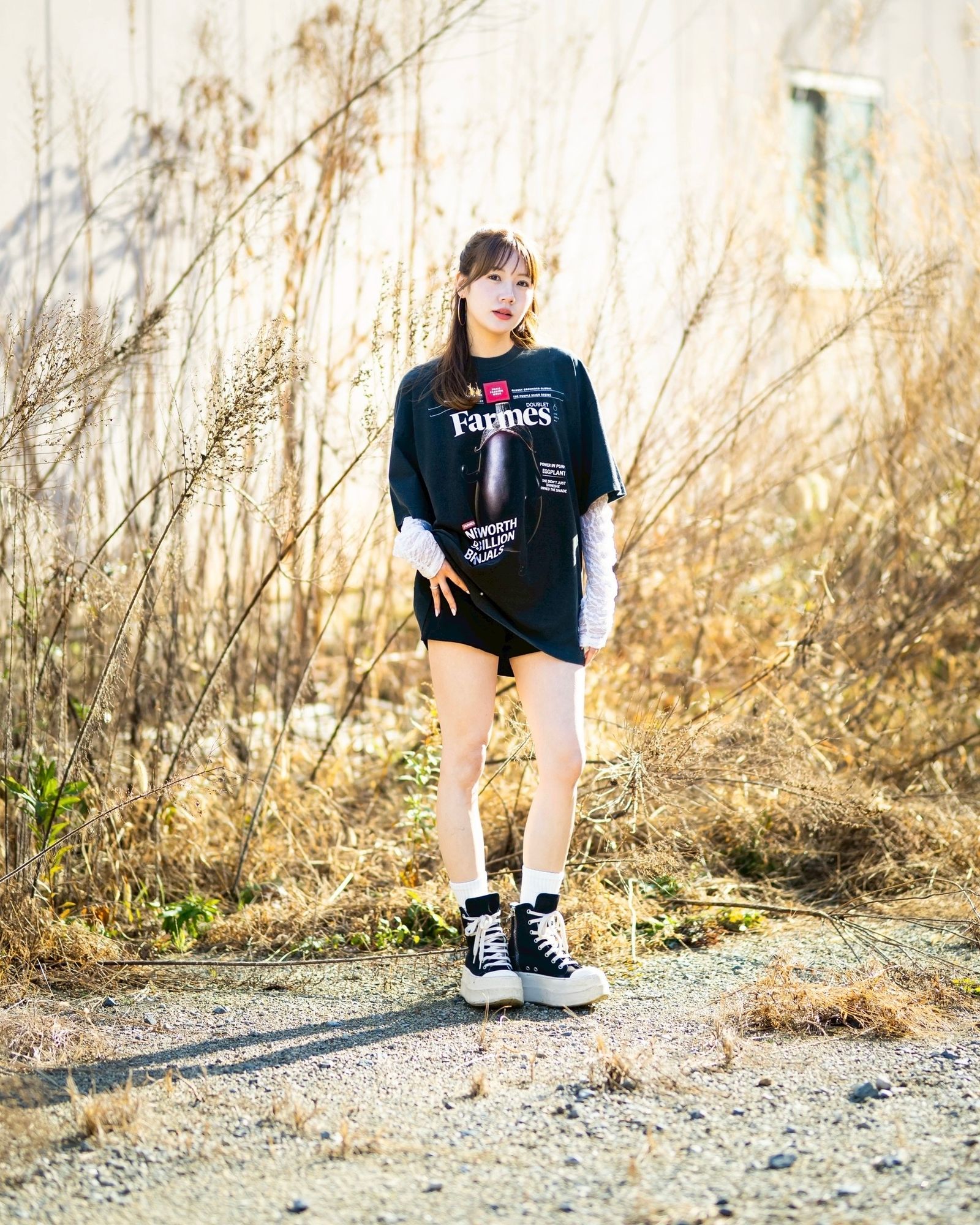 doublet ダブレット26SS FARMES MAGAZINE COVER T-SHIRT (26SS34CS430) BLACK ★1月17日(土)11:00発売！