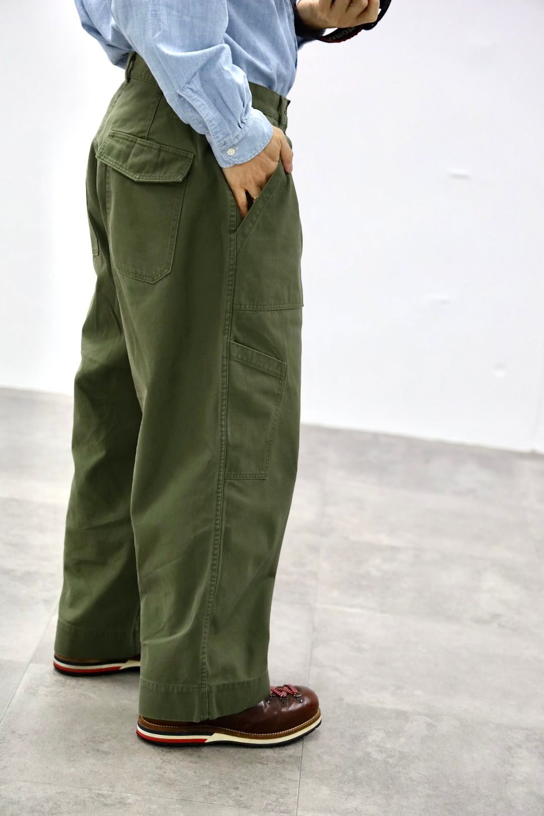 アプレッセ 2026 STYLE1 USAF Hemmed Bottoms(AP-4009)OLIVE☆12月13日(土)発売！