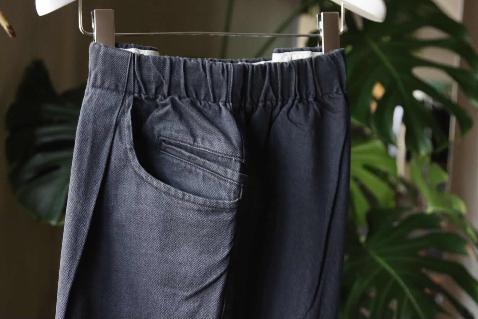 seesee wide nylon pants 23ss ネイビーL | www.esn-ub.org