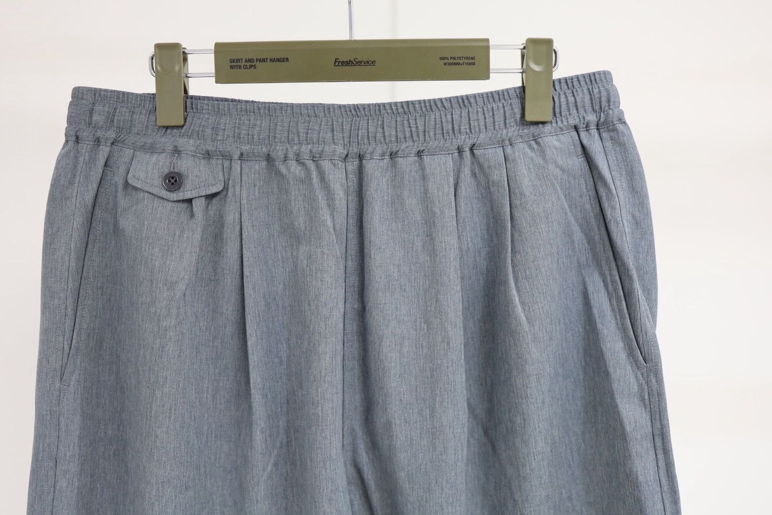 フレッシュサービスCOOLFIBER TWO TUCK EASY SHORTS (FSC261-40258)H.GRAY☆4月11日(土)発売！