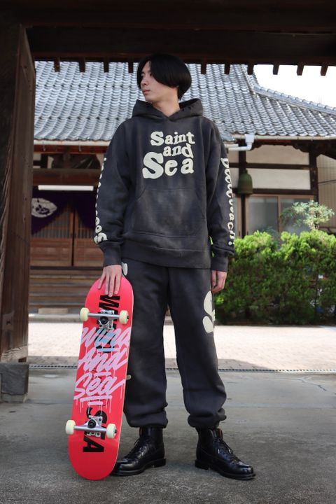 セントマイケル×WIND AND SEA HOODIE(SM-A21-0000-066) style.2021.9.24.