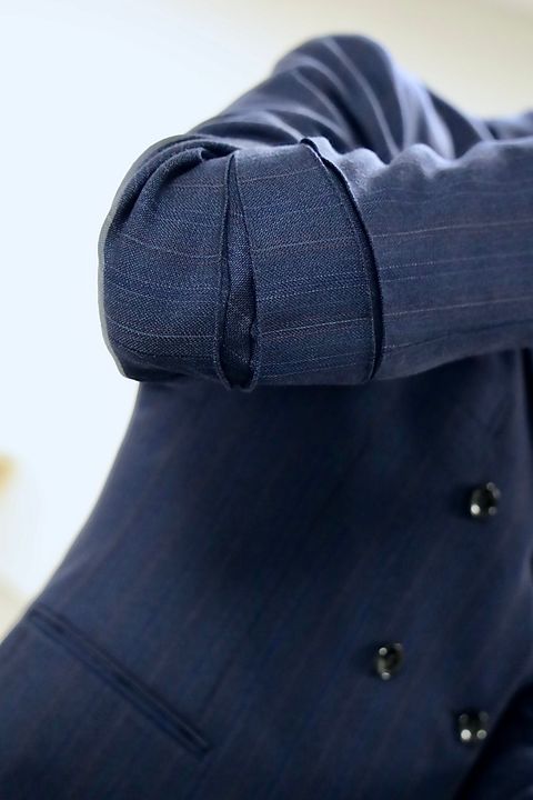 JUNYA WATANABE MAN 26SS ウールストライプジャケットセットアップスタイル