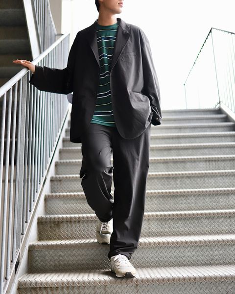 FreshService 23AW CORDURA WATER REPELLENT JACKET"BLACK"スタイル