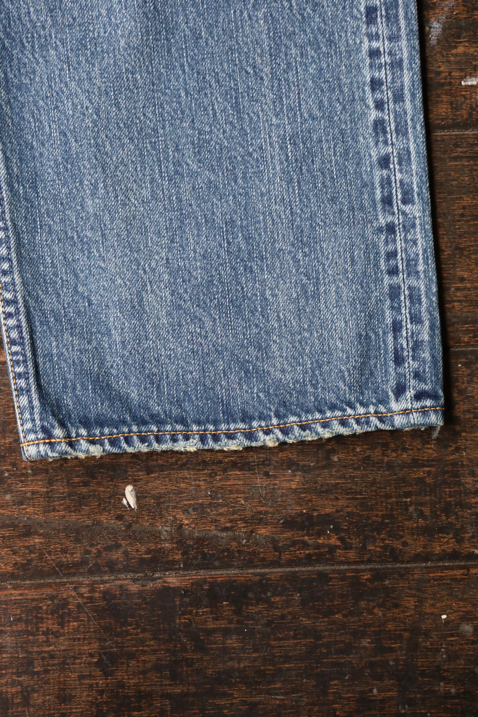ファンダメンタル デニムパンツ CLASSIC STRAIGHT DENIM CS124 (FA25/MG124)INDIGO