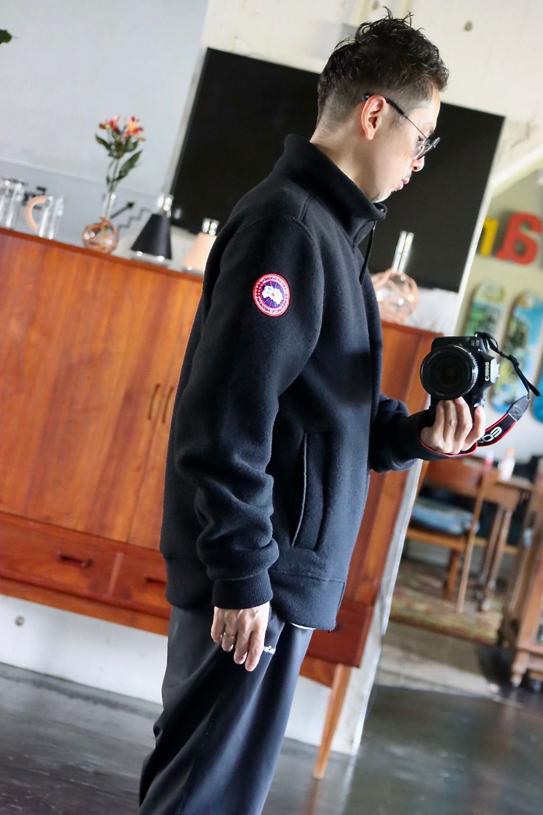 【23AW NEW】CANADA GOOSE / Simcoe フリースプルオーバー /２色 