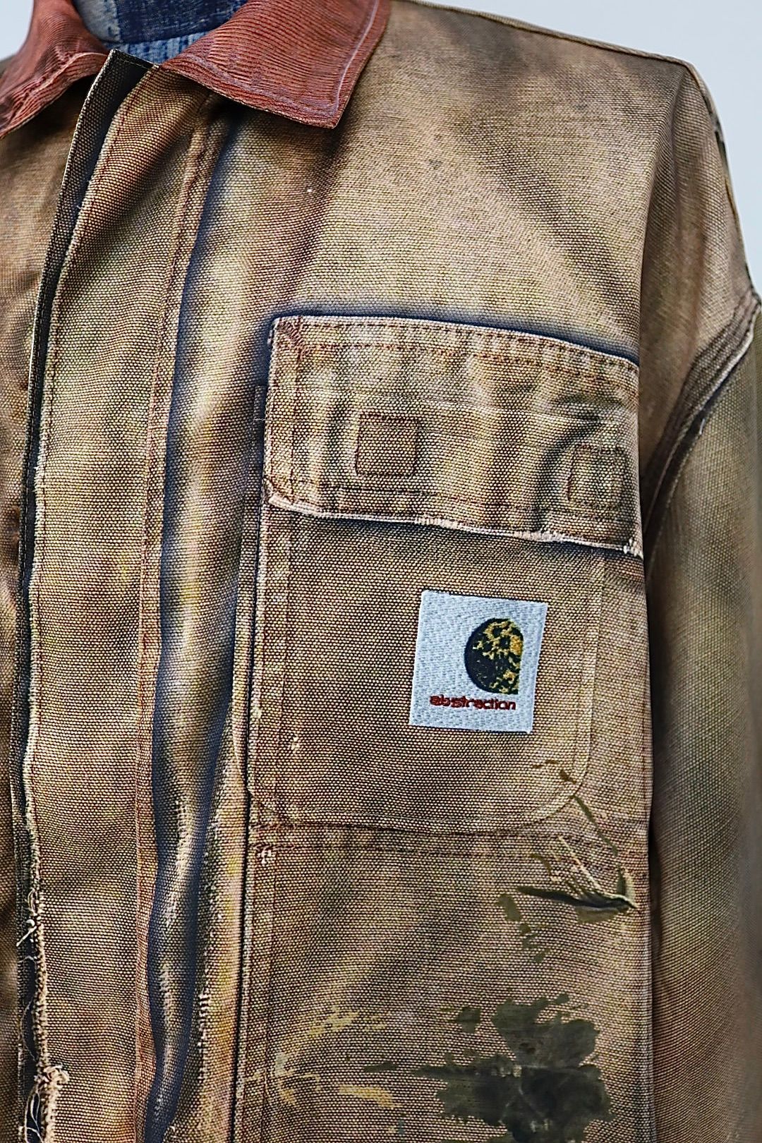 トーキングアバウト ジ アブストラクション 26SS カバーオール PRINTCOVERALL(26SS-J-001)BROWN新作発売！