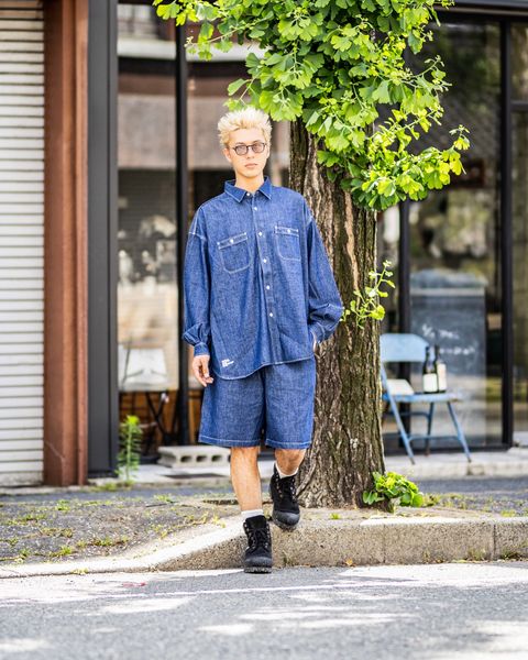FreshService LIGHT DENIM L/S SHIRT(DARK FADE)☆新作発売！