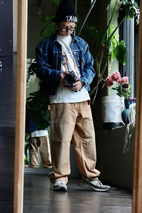 セントマイケルエイプコラボTシャツスタイル