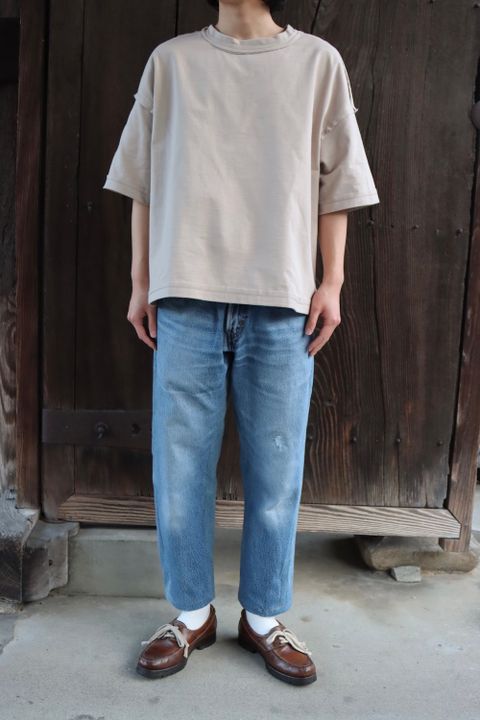 SEEALL RECONSTRUCTED TRENCH COAT(SAU23 CT601) MIX style. 2022.03.17.