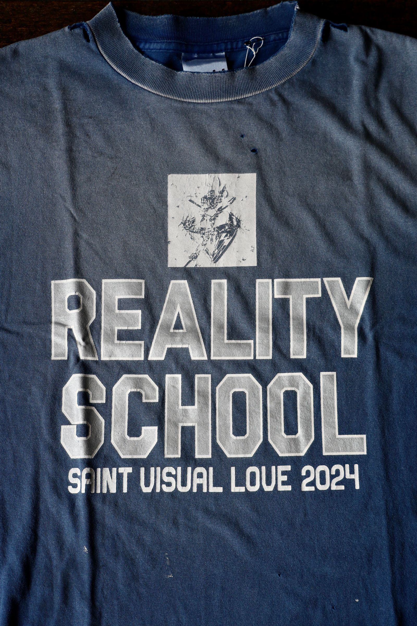 【国内発・すぐ届く】 SAINT Mxxxxxx / SS TEE REALITY SCHOOL SAINT Mxxxxxx セント マイケル SS25 SS TEE/REALITY SCHOOL