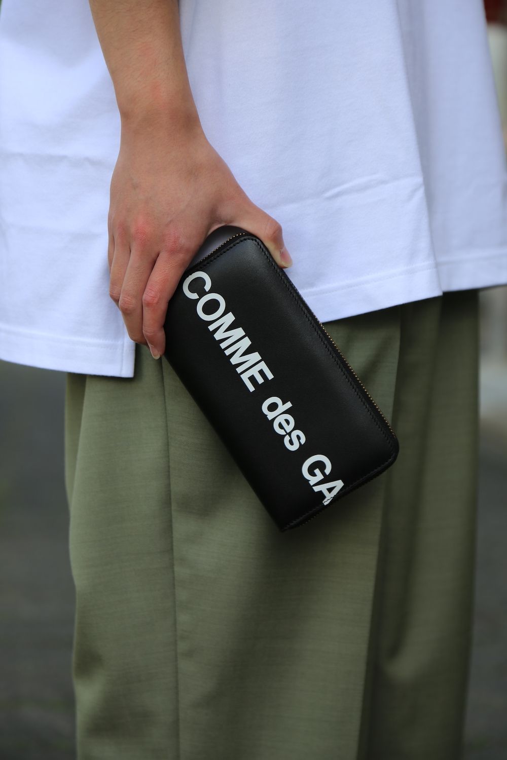COMME des GARCONS HOMME HOMMEプリントオーバーサイズ綿度詰天竺Tシャツ(HG-T023-051) style. 2021.05.07.