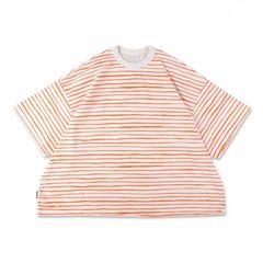 S.F.C 26SS エスエフシー SUPER BIG 90'S SIDE STRIPE SS TEE(SFCSS26CS05)White-Orange☆3月20日(金)発売！