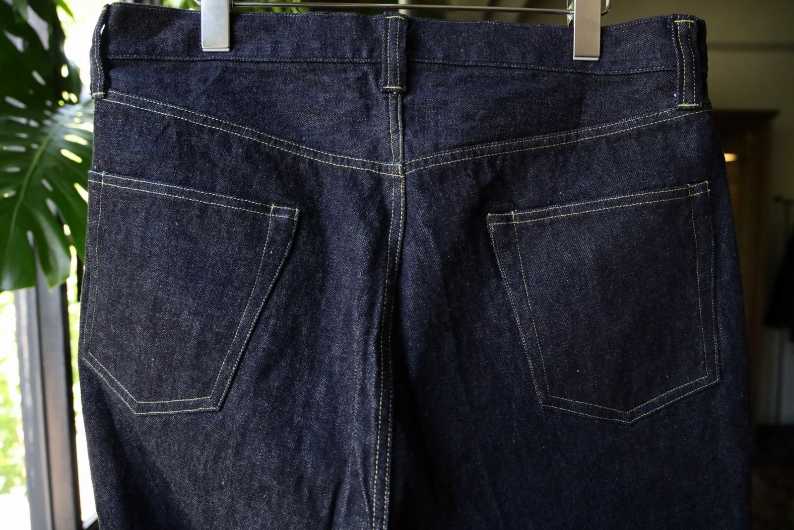 アプレッセ Washed Denim Wide Pants(AP-4001)ONE WASH
