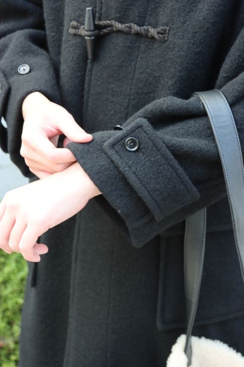 blurhmsROOTSTOCK Wool Melton Duffle Coat style.2020.10.10