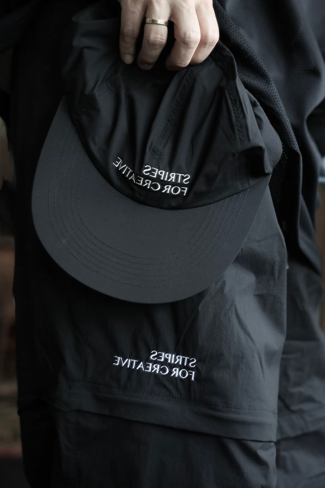 S.F.C 25SS エスエフシー SIMPLE CAP (SFCSS25SPAC01)Black☆5月10日(土)発売！