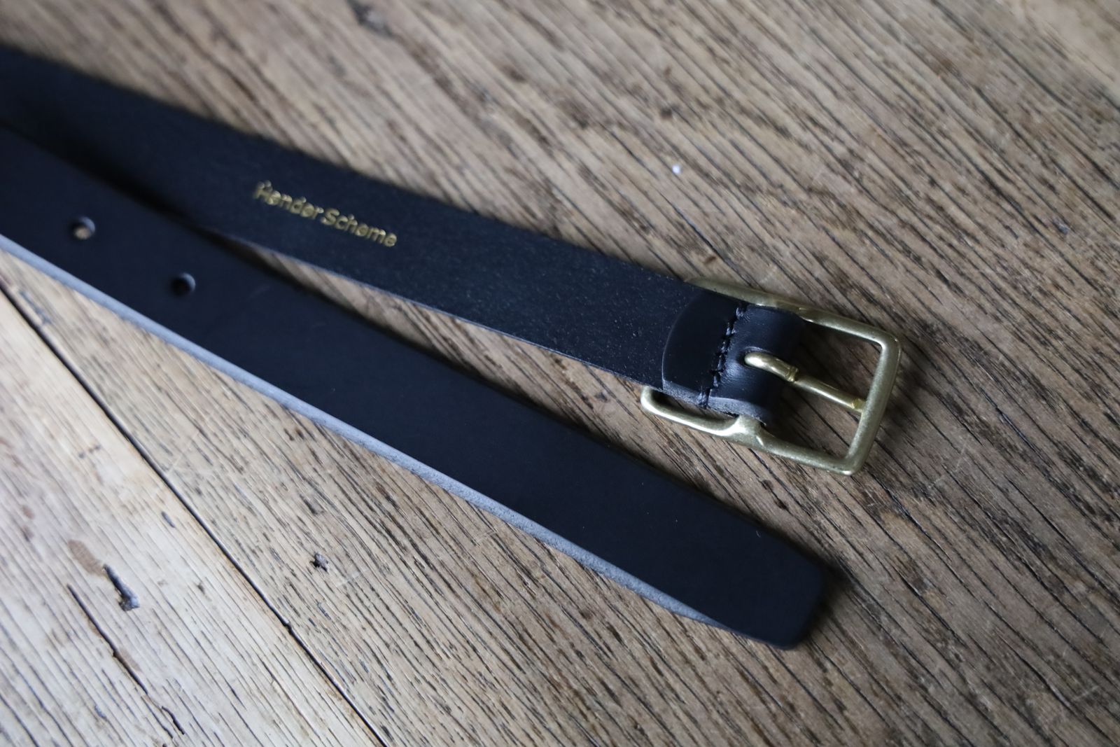 エンダースキーマ ベルト rectangle belt(wt-rc-rbl)black☆2月8日(土)発売！