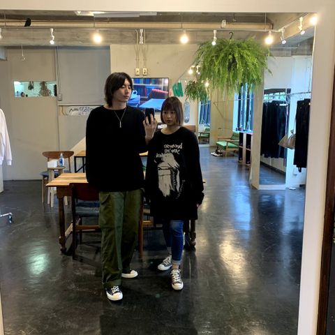 Yohji Yamamoto 前後長袖メッセージプリントカットソー&丸首大長袖メッセージPT カルティマ社長抜染PT style.2020.7.26.
