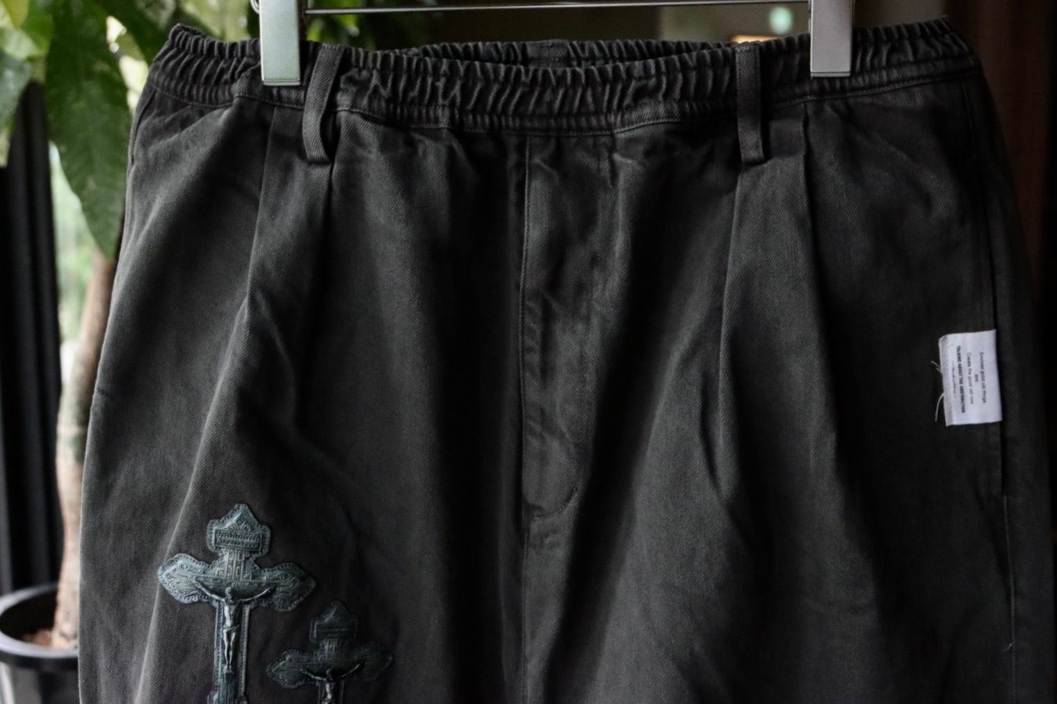 トーキングアバウト ジ アブストラクション 25AW  PARACHUTE PT(2526AW-PT-003)BLACK☆新作発売！