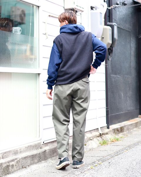 SEDAN ALL-PURPOSE Fleece Full Zip Vest スタイル