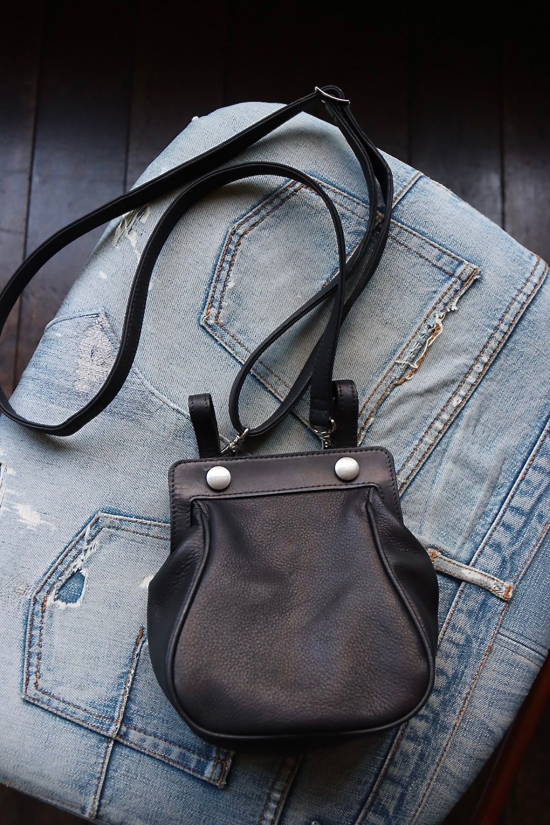 ヨウジヤマモト24SS a 2WAY MEDICINE BAG(HS-A03-760)BLACK☆1月14日(日)発売！