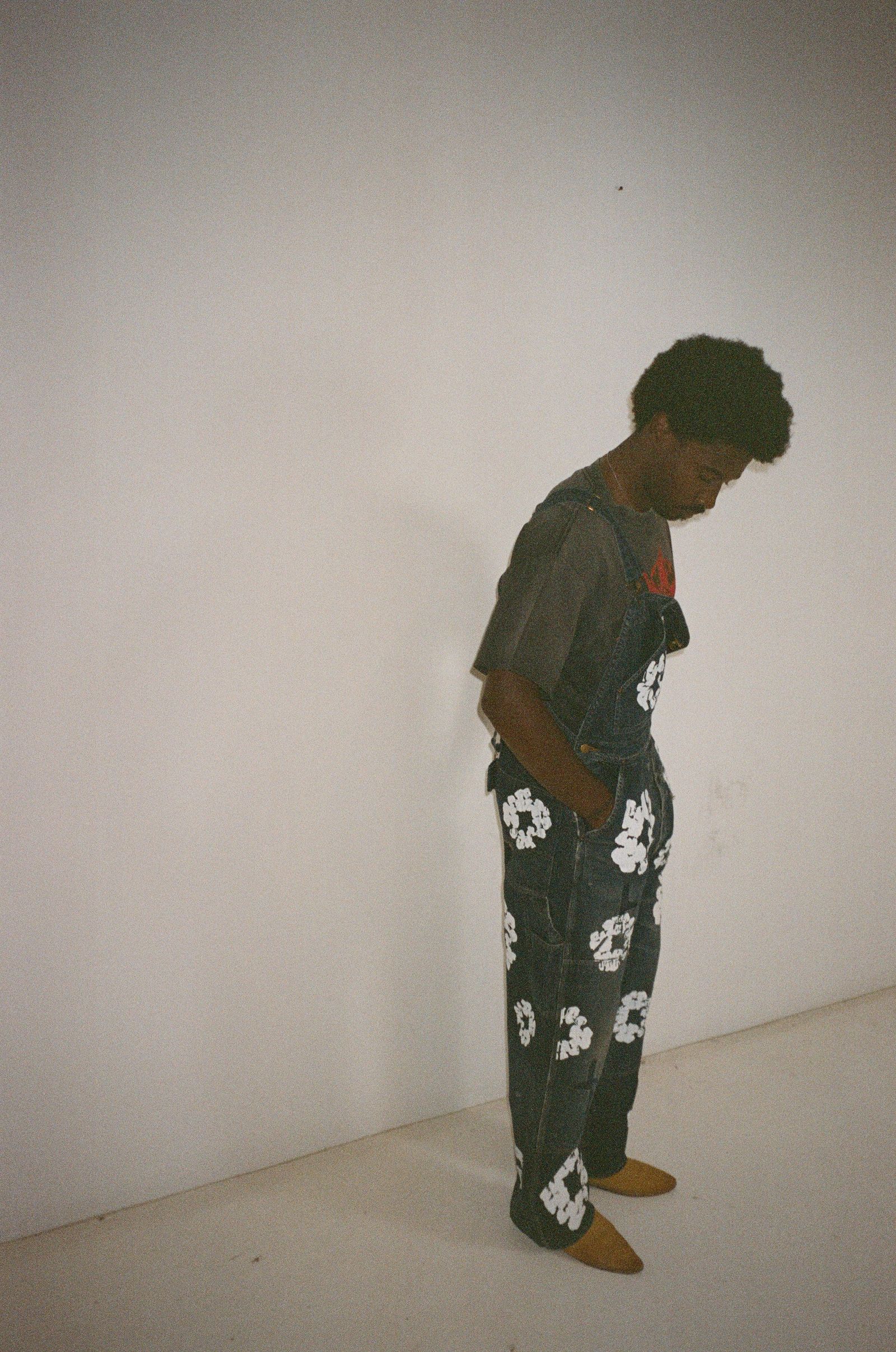 セントマイケル24AW DT_OVER ALL (SM-YS1-0000-C52)BLUE