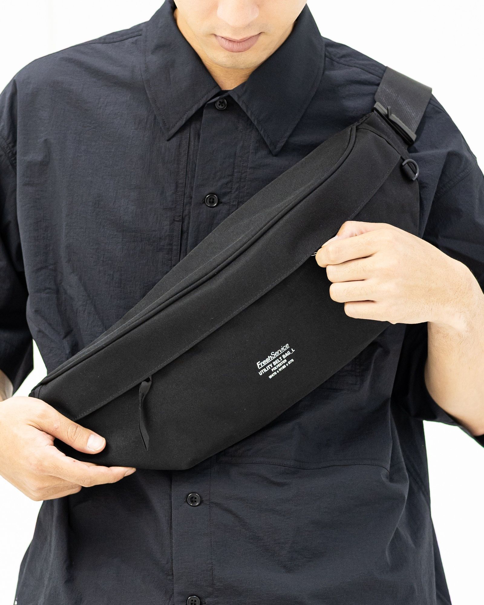 フレッシュサービス UTILITY BELT BAG_LARGE (BLACK)☆6月6日(土)発売！