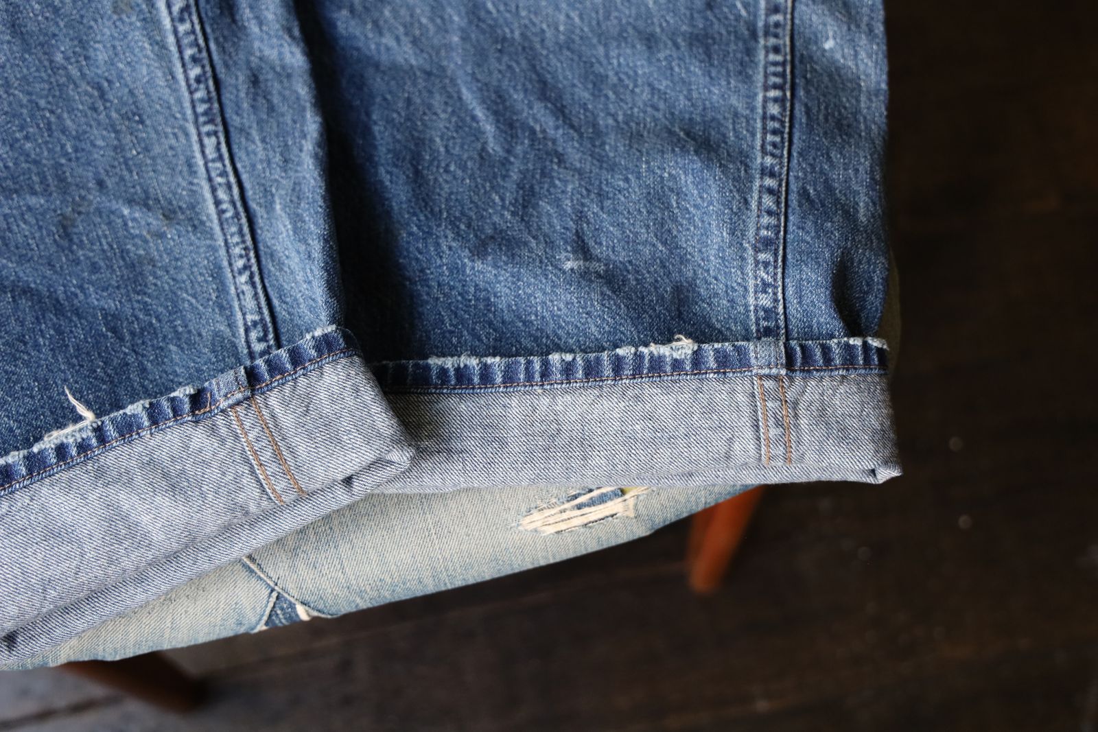 BOW WOW バウワウ  M-44 DENIM TROUSERS(BW252-M4DT)AGED INDIGO